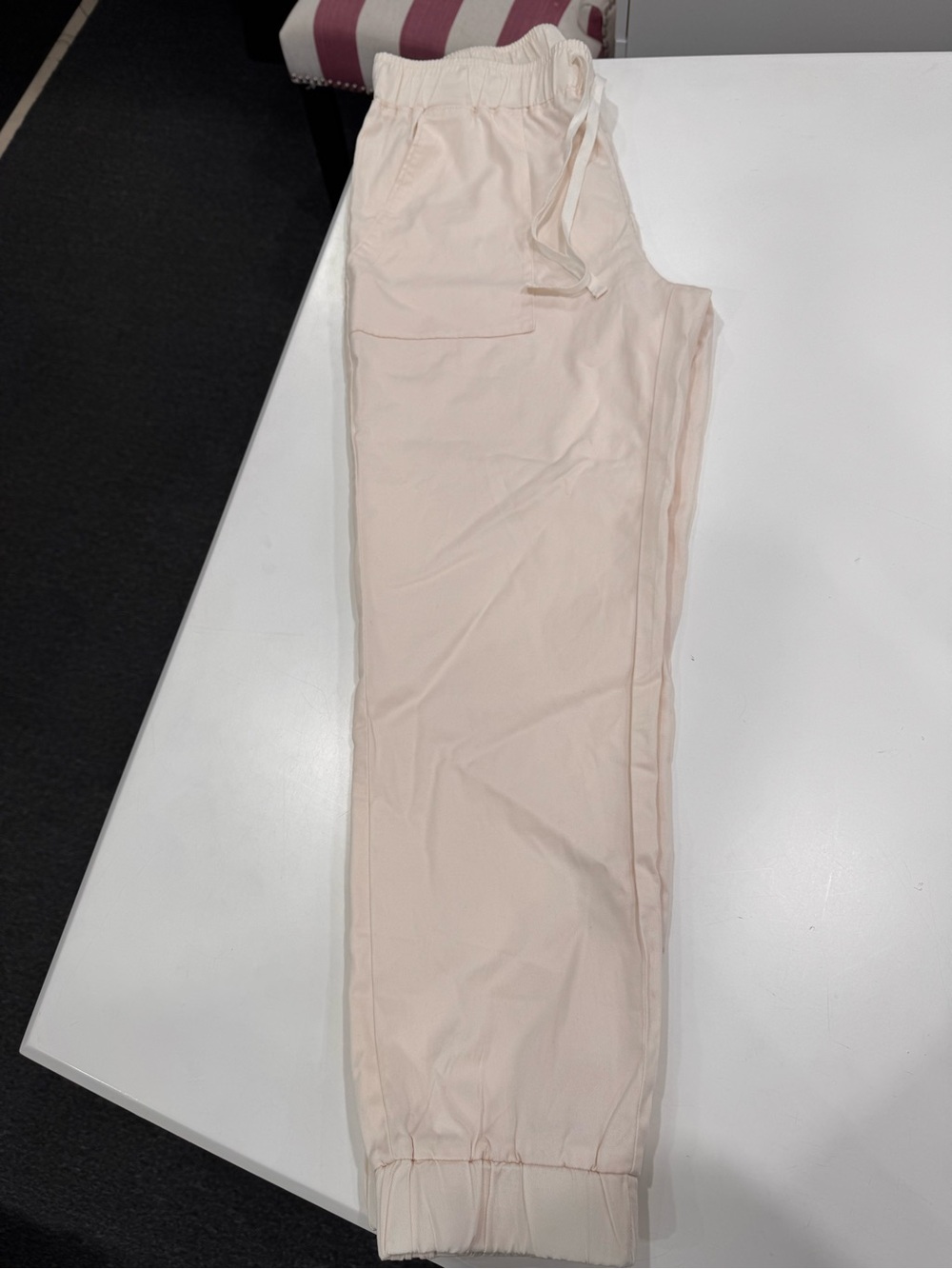 Women's Lightweight Drawstring Joggers in beige